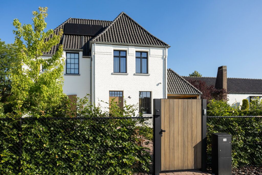 07 zijgevel moderne woning