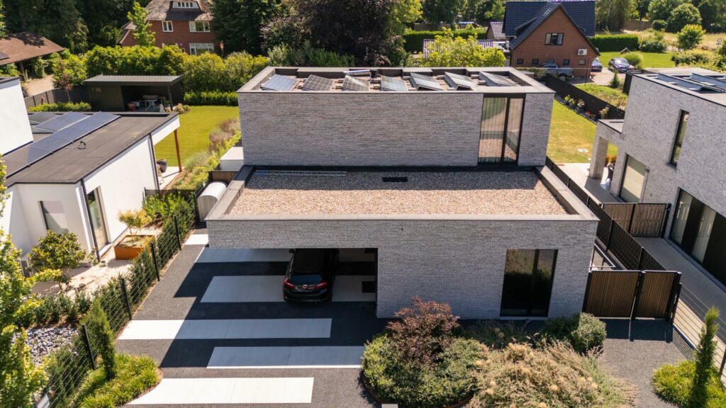 15 voltooide moderne gezinswoning